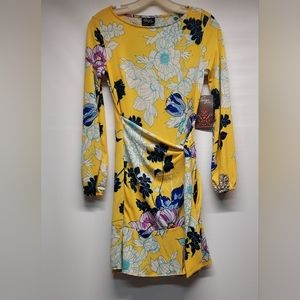 Floral Women's Wrap Dress
